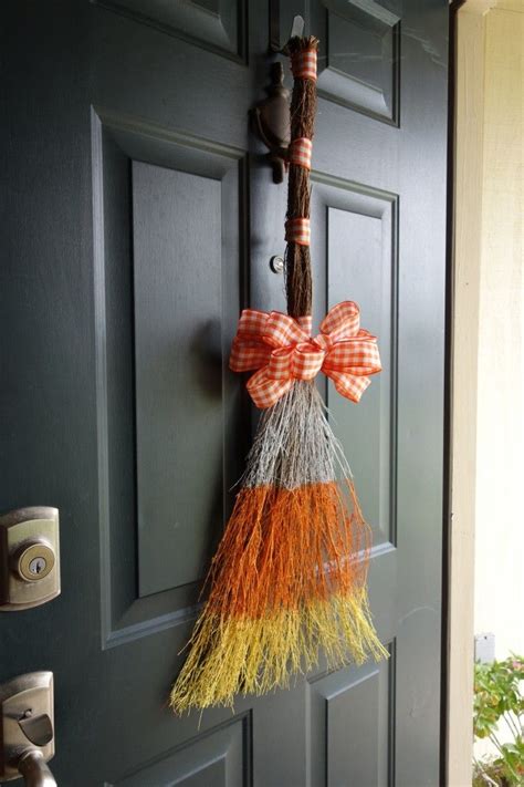 Candy Corn Cinnamon Broom Diy Tutorial With Pictures