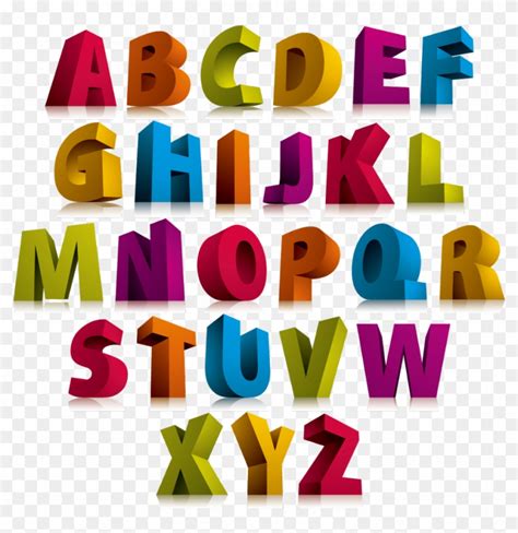 The letters are based on a 3d styled font which renders itself perfectly to be . 3d alphabet letters clipart 17 free Cliparts | Download ...