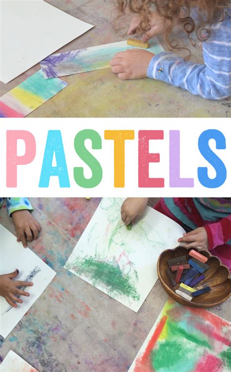 Working With Pastels Easy Process Art For Kids Meri Cherry