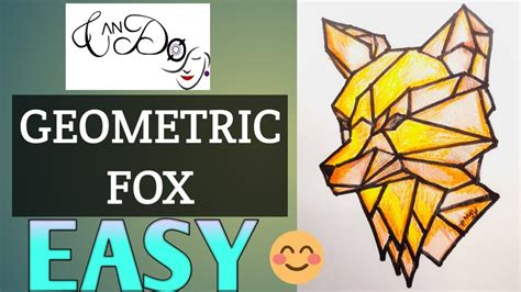 How To Draw Geometric Animal For Beginners Step By Step Easy