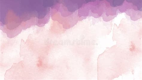 Abstract Purple Watercolor Background For Your Design Watercolor