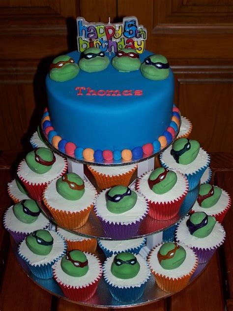 Teenage Mutant Ninja Turtles Cupcake Tower 2 A Photo On
