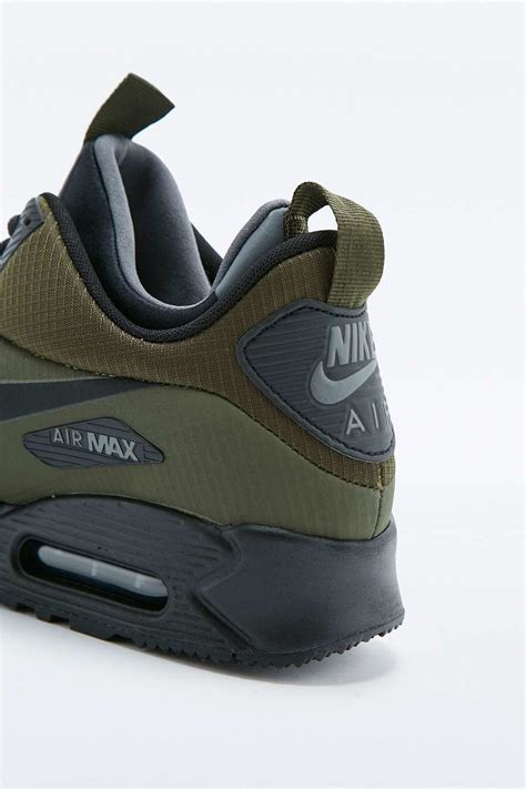 Nike developed this aspect of the business in the 1980s, during which staple models like the air force 1, air max 1, dunk, air trainer 1, and windrunner released. Nike Air Max 90 Mid Winter Khaki Trainers in Green for Men ...