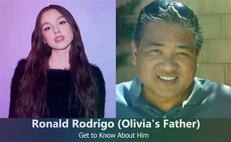 Ronald Rodrigo Olivia Rodrigos Father Know About Him