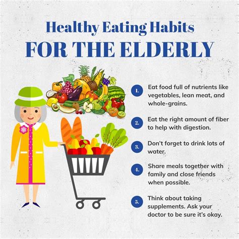 Healthy Eating Habits For The Elderly Healthy Elderly Healthy
