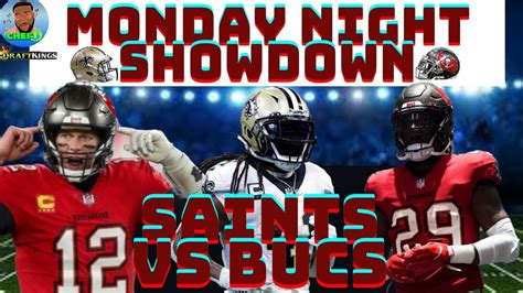 Draftkings Nfl Monday Night Showdown Week 13 Picks Dfs Picks Saints