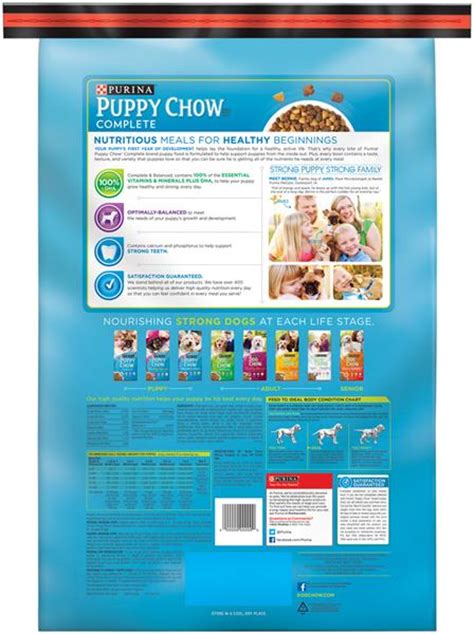 Allow at least an hour between food and exercise. Purina Puppy Chow Complete Dog Food Bonus Size | Hy-Vee ...