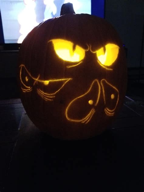The pumpkin I carved based on The New Scooby-Doo Movies opening! : r