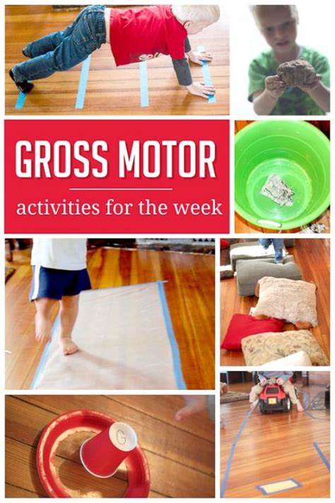 Personally, i think gross motor skill development is important at a young age as a kid's nervous system and body are being developed so much in their toddler years. A Sample Weekly Plan of Gross Motor Activities | Gross ...