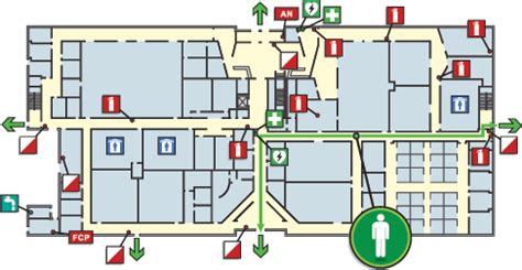 Pictographix Building Evacuation Maps Evacuation Plan Displays And