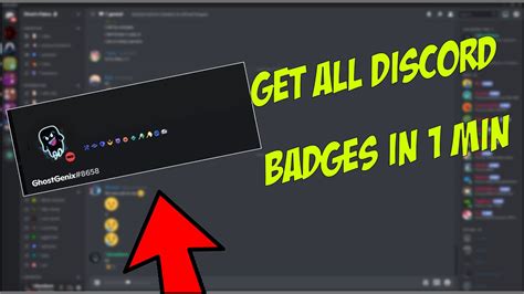How To Get All Discord Badges Hacks Youtube