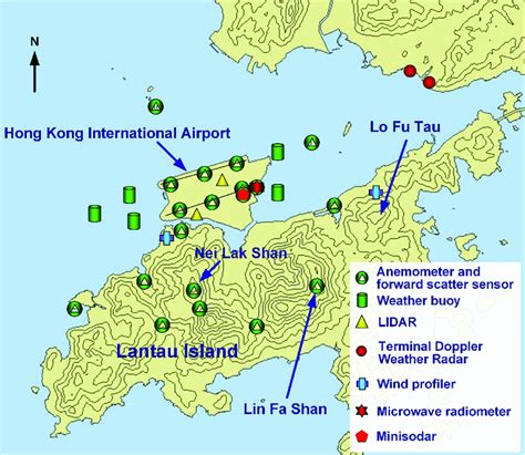 The Meteorological Instruments Inside And Around Hong Kong