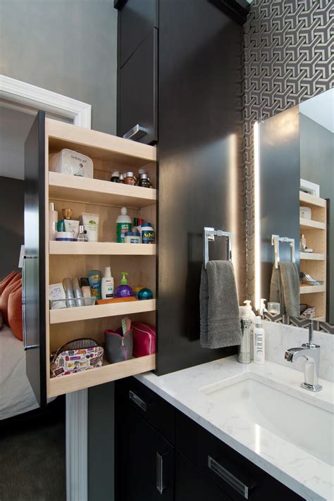The hoomatook corner bathroom shelf is explicitly designed to fit in the corner of your shower. Small Space Bathroom Storage Ideas | DIY Network Blog ...