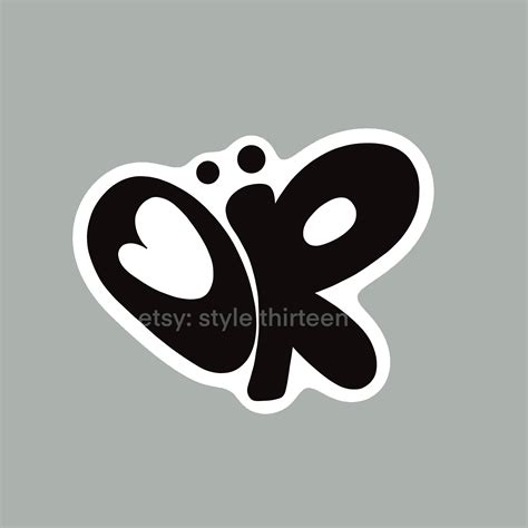 Olivia Rodrigo Butterfly Logo Sticker Etsy