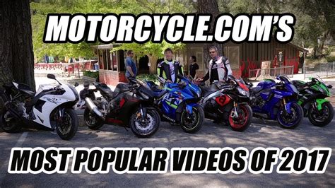 You may be interested in. Motorcycle.com's Most Popular Videos From 2017 - YouTube