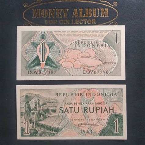 Jual Uang Kuno 1 Rupiah Seri Sandang Pangan Tahun 1960 1961 Shopee