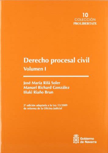 Chilolinan Derecho Procesal Civil Voli 2ª Ed Libro Pdf Jmª Rifa