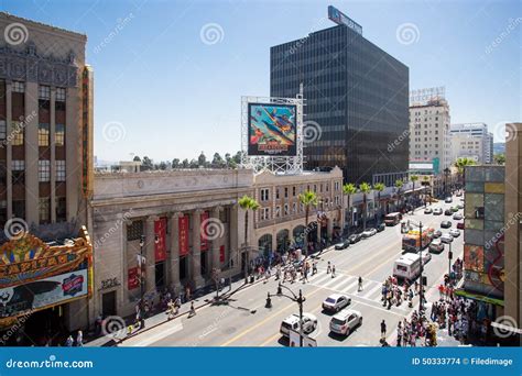 Hollywood Blvd By Day Editorial Stock Image Image Of Historic 50333774