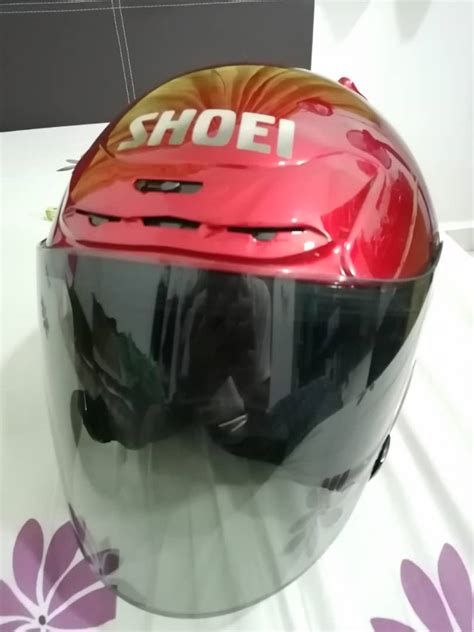 Berkat situkang bancuh cat sampai berjam jam buat colour untuk mendapatkan hasil yang memuaskan. Helmet SHOEI J-FORCE 2 - One Big Step