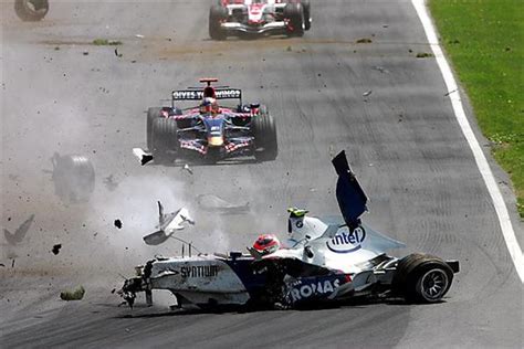 Disastrous Accidents On Formula 1 Tracks