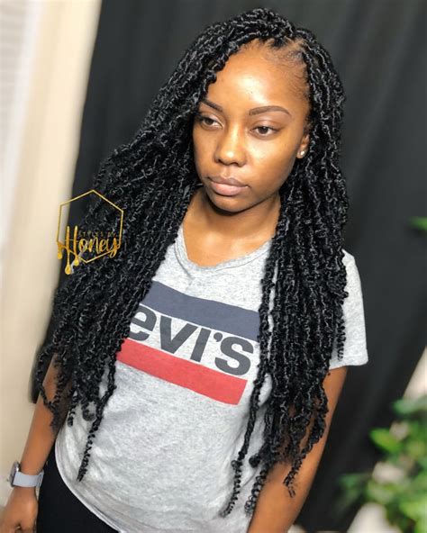 Hair extensions service in harare, zimbabwe. Soft Locs aka Distressed Locs 😍 @StylesByHoneyy in 2020 ...