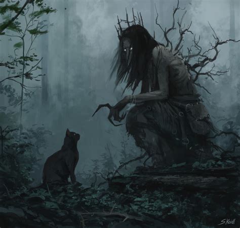 Artstation Creepy Paintings 1 Stefan Koidl Dark Creatures Fantasy