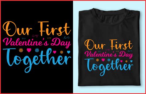 Our First Valentines Day Together Graphic By As Ashik · Creative Fabrica