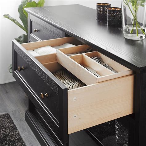Buffet ikea noir buffets and consoles bahuts and buffets ikea. MALSJÖ Meuble bas - teinté noir teinté noir - IKEA