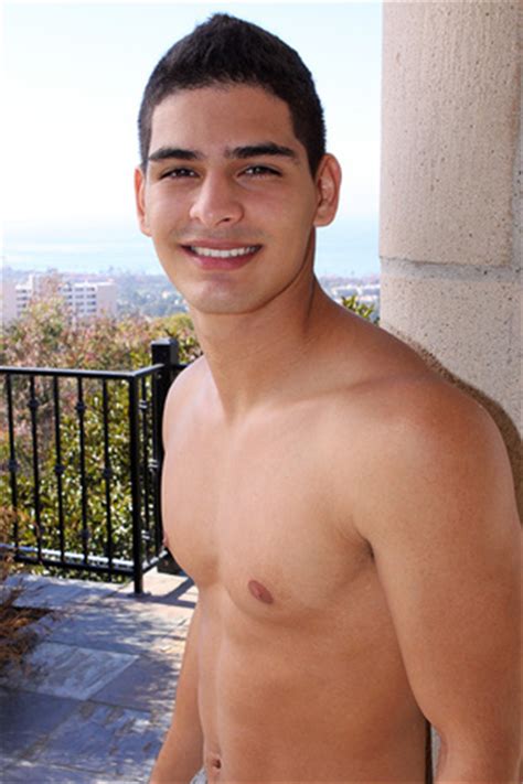 Handsome Latino Guy Posing For Gay Magazine XXX Dessert Picture 1