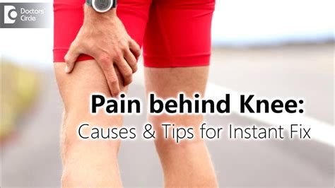 Knee pain is a common complaint that affects people of all ages. What causes sharp pain behind knee? How can it be managed ...