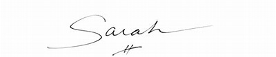 sarah_signature - Sarah Blank Design Studio
