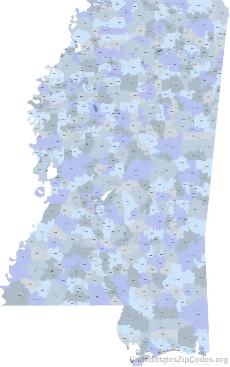 Mississippi Map With Zip Codes Fillable Online Mississippi Pdf 3