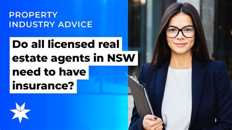 Do All Licensed Real Estate Agents In Nsw Need To Have Insurance Youtube