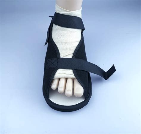 1 Piece Post Op Shoe Medical Open Toe Plaster Cast Orthopedic Sandal