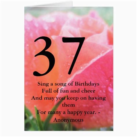 Happy 37th Birthday Quotes Birthdaybuzz
