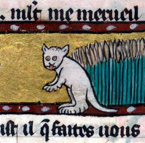 Someone Noticed How Ugly Medieval Cat Paintings Are And Its Too Funny