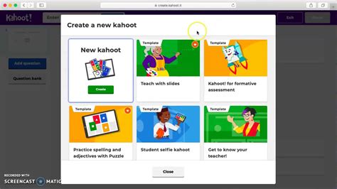 Kahoot Getting Started Tutorial Youtube