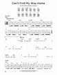 Can't Find My Way Home by Blind Faith - Guitar Lead Sheet - Guitar ...