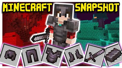 Minecraft 116 Snapshot Everything You Need To Know Netherite