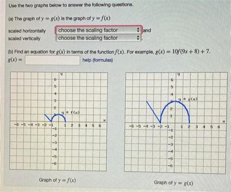 Solved Use The Two Graphs Below To Answer The Following