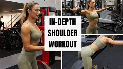 Sculpt Your Shoulders Full Workout Youtube