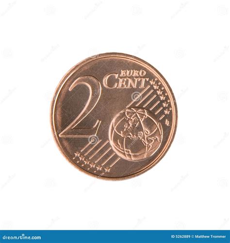 Two Euro Cent Coin Stock Image Image Of Payment Coin 5262889