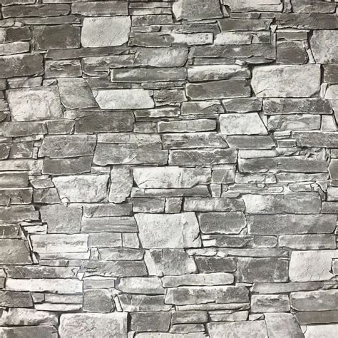 Wallpaper Wallcovering Textured Roll Grey Beige Modern