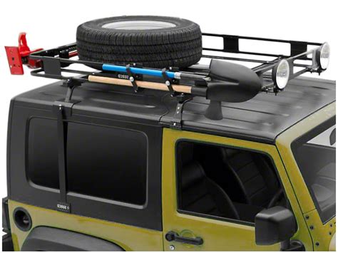 Surco Jeep Wrangler Safari Removable Hard Top Rack W Basket J100860