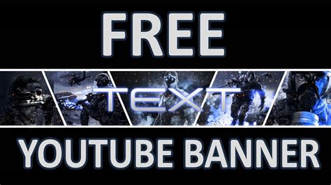 FREE YOUTUBE GAMING BANNER PSD File - YouTube