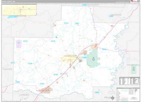 White County Ar Maps