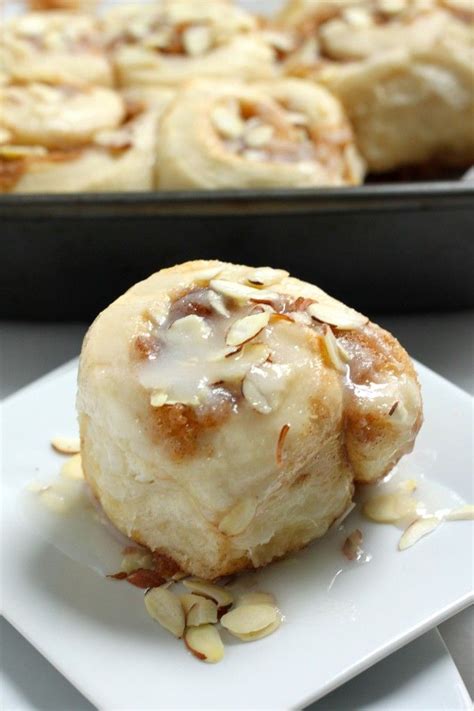 We may earn commission from links on this page, but we only recommend products we back. Triple Almond Cinnamon Rolls - Baker by Nature | Recipe ...
