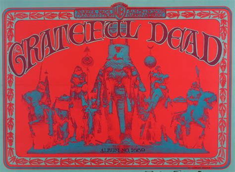 Grateful Dead First Album Promotion Elephants Band Items Bahr