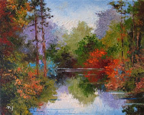 Nels Everyday Painting Fall Glimpses Sold