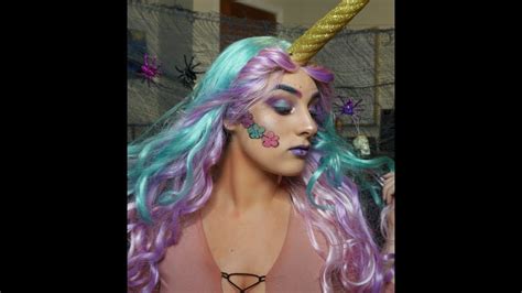 Unicorn Makeup Halloween Edition Youtube